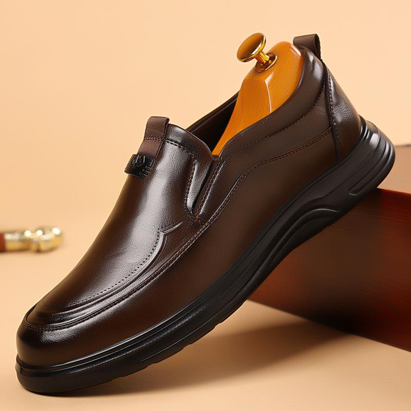 Mens Dress Shoes Men's Leather Skin Shoes for Men Elegant Casual Business Luxury Social Male Shoe