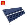 Non-Toxic 80Pcs/Lot 78443 Left Tooth Flat 6+1Dots Building Blocks Moc Accessories Compatible With Assembles Bricks Children Toys