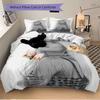 3Pcs Elegant Fashion Portrait Bedding Sets For All Sizes New 3D Printed Bed Cover Comforter Duvet Cover Pillowcase Bedroom Decoration
