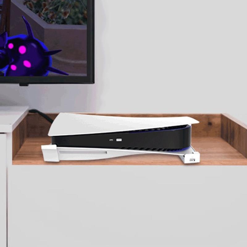 Do wersji z napędem optycznym, płaski uchwyt do przechowywania hosta wersji cyfrowej, stojak do przechowywania hosta z 4 portami USB