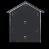 Wireless Doorbell Waterproof Cover Clear House Shape Doorbell Rain Cover  Plastic Doorbell Protector Box Cover