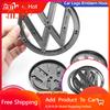 BGI1 Hot Cup Holders Golf For VW Volkswagen 135mm 113mm Car Styling Front Grille Emblem Rear Trunk Lid Badge Accessories For Volkswag