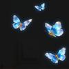 Glow-in-the-Dark Butterfly Switch Stickers Luminous Wall Decal Self-Adhesive Removable Switch Plate Decoration Home Decor+