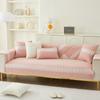 Fabric Anti-cat Scratch Sofa Cushion Cover Cotton Cushion Non-slip Back Towel Cover Pastoral Cotton Four Seasons Universal