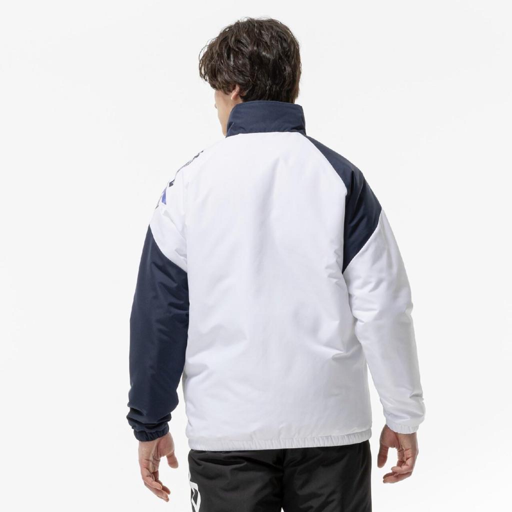 Mizuno Breath Thermo Training Size S N-XT Jacket, Heat-Generating Material, Water-Repellent, 32JEC750, Unisex, White,