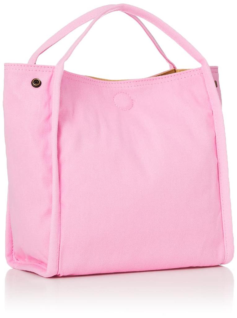 Torba Lee Tote z kieszenią na całą powierzchnię, płótno/poliester, dwustronna, mała, 41, różowo-wielbłądzia