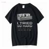 I Tried So Hard And Got Sofa T Shirt Funny Pun Parody Silly Ironic Gen Z Vintage Washed Casual Unisex Homme Streetwear