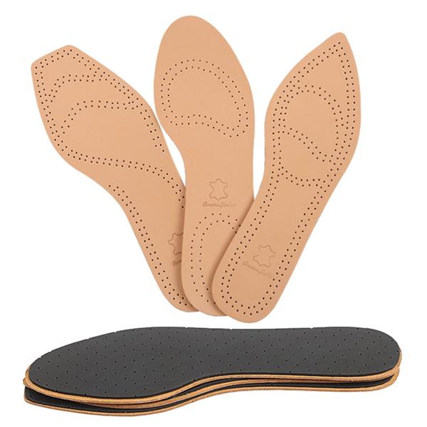 Buy PointedToe Leather Insoles Women Breathable SweatAbsorbent Shock