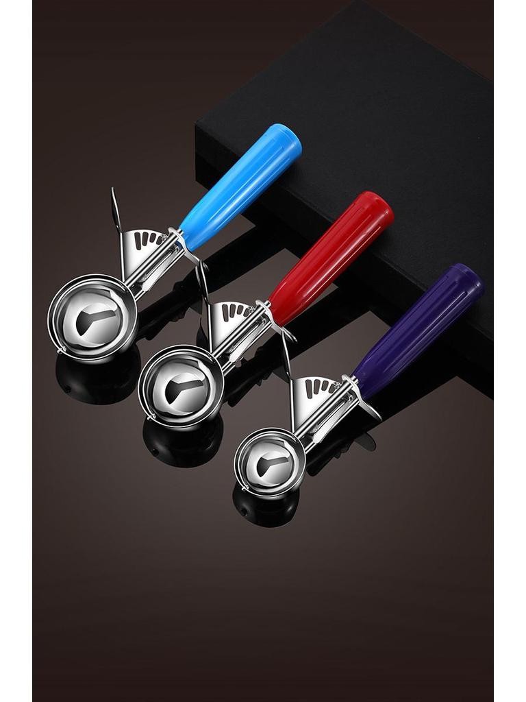 Stainless Steel Ice Cream Scoop and Dessert Spoon