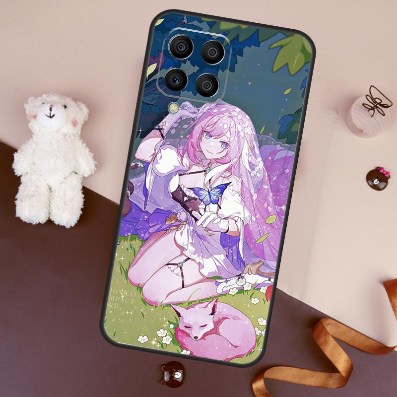 Elysia Honkai impact Case For Samsung Galaxy M32 M52 M14 M54 M13 M33 M53 M56 M36 M16 M31 M11 M12 M35 M55 M15 M06