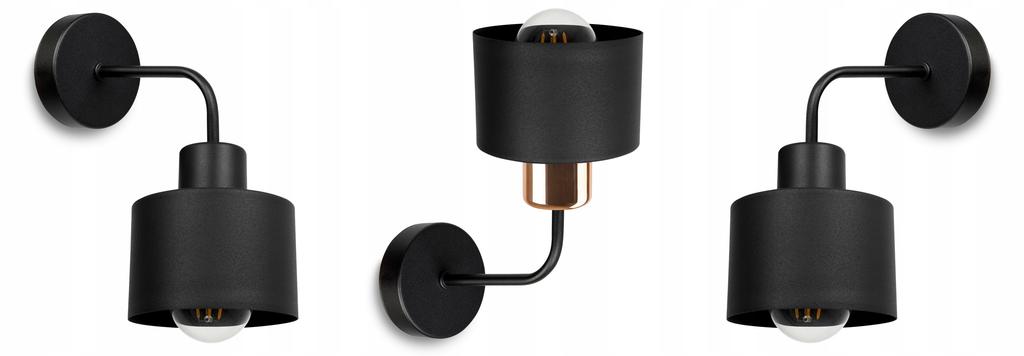 UNIQUE WALL LAMP ELEGANT METAL SHADE