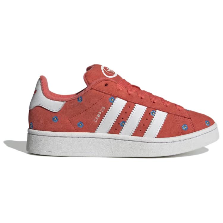 Adidas Campus 00s Preloved Scarlet Embroidered Floral Women Sneakers Pink Footwear-White Light-Blue IF9639