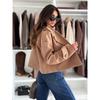 Fashion Style Fall and Winter Female Short Woolen Coat Loose Casual Stylish Niche Style Short Cardigan Jacket Tops