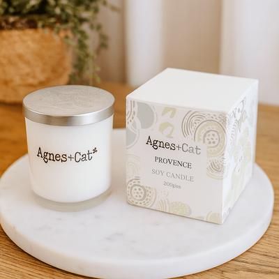 Soy Wax Votive Candle, Provence