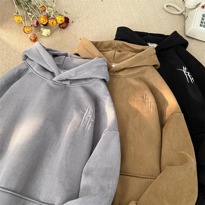 Hanorac Blockbuster pentru femei Primăvară și Toamnă Jachetă cu glugă Vintage Top cu imprimeu trendy de marcă