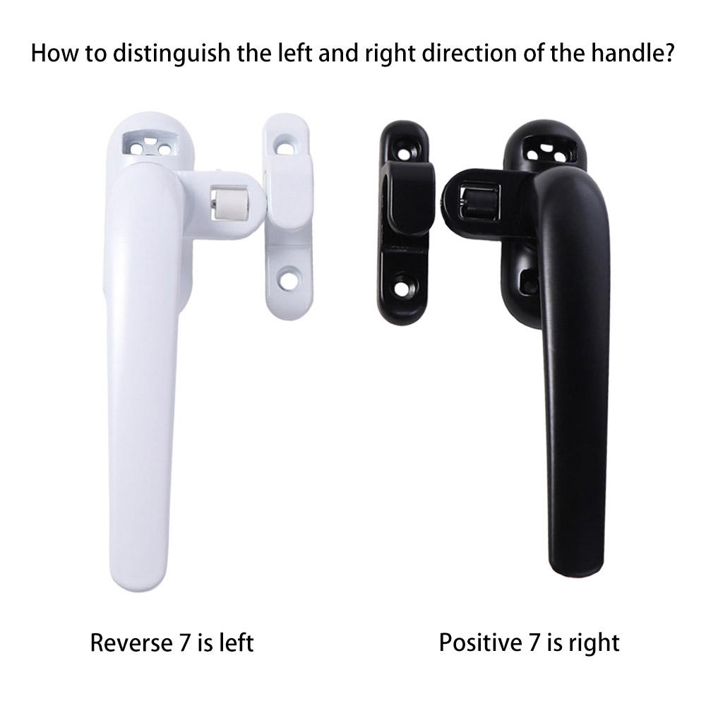 Aluminium Zinc Zinc Alloy Easy Installation Window Wheel Handle Lock Casement Window Handle Window Hardware