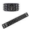 Retro Europäisches Spinnennieten Lederarmband - Unisex Punk Design