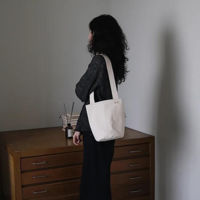 Basic Bucket Bag - Ivory (S Size)