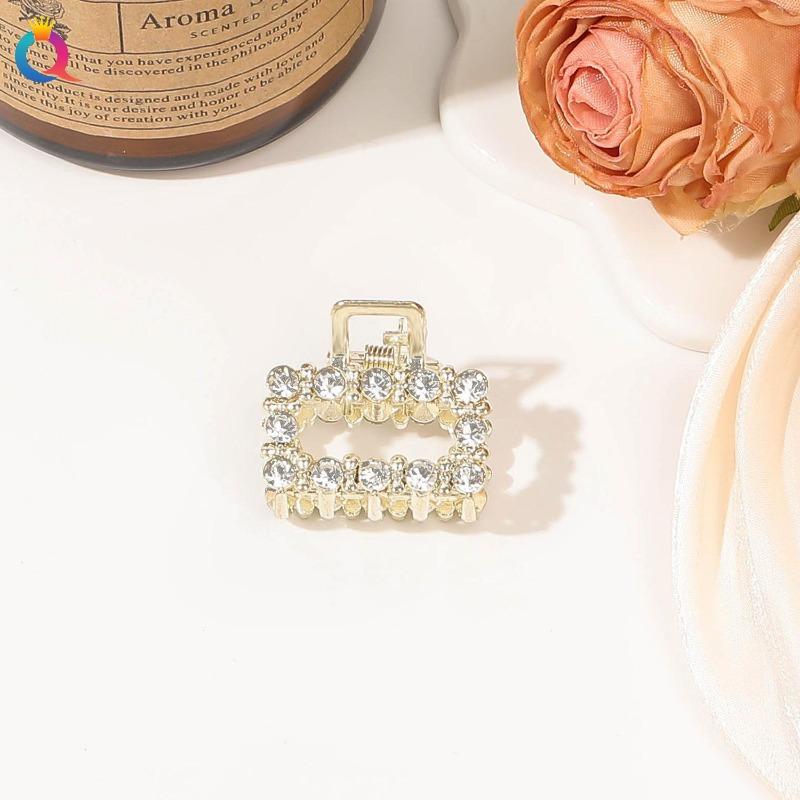 

Rhinestone Pearl Mini Hair Hair Retro Diamond Flower Star Women Girls Crab Claw Clip Маленькі шпильки для волосся Краби для волосся Аксесуари для волосся