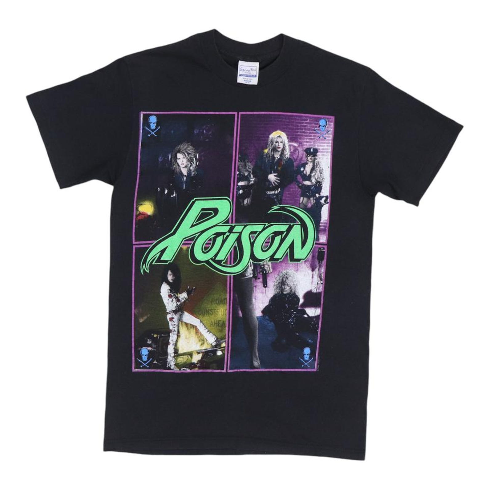 Vintage 1988 Poison Open Up And Say Ahhh Tour Shirt S