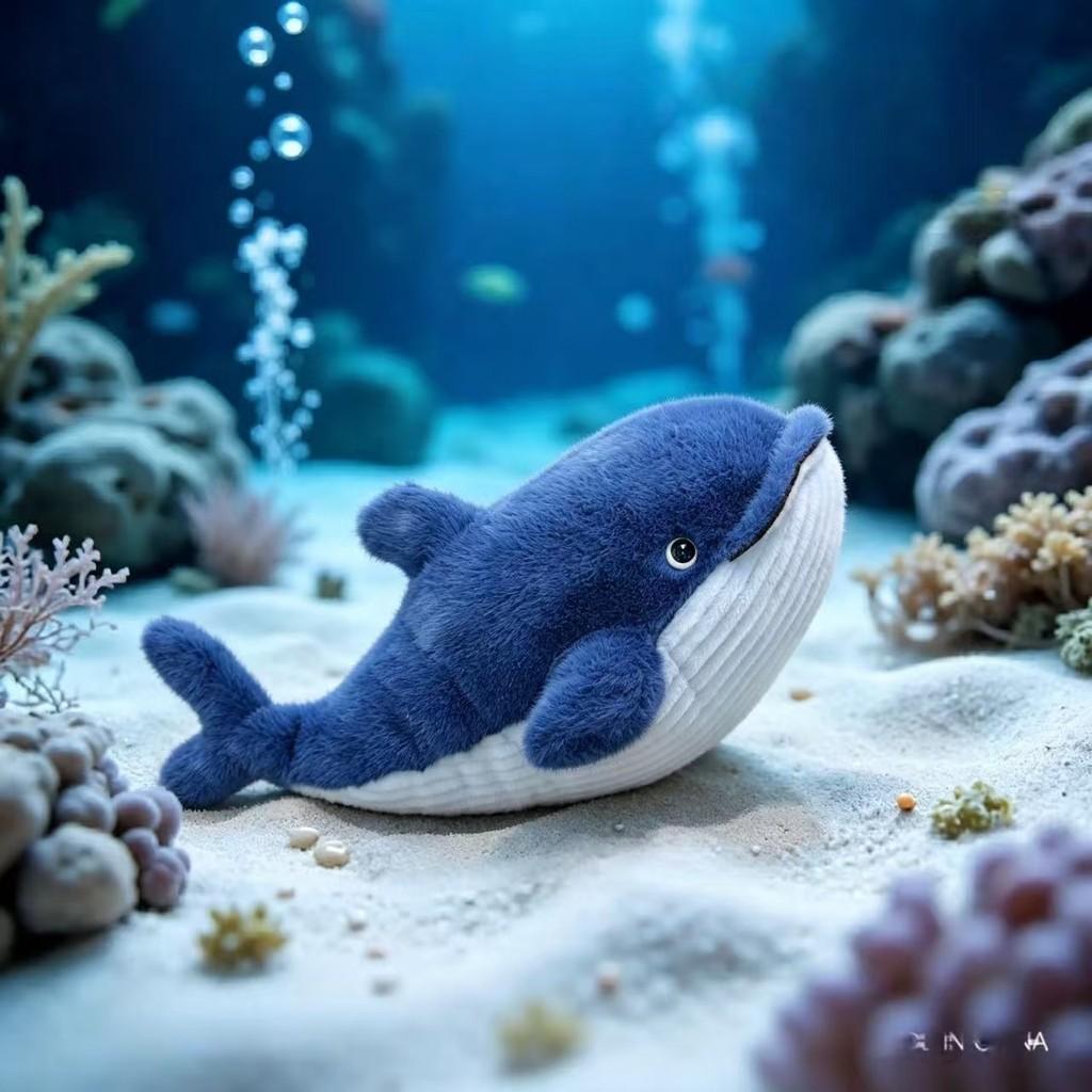 Ocean Series Plush Shark Toy With Soft Short Plush For Kids And Collectors