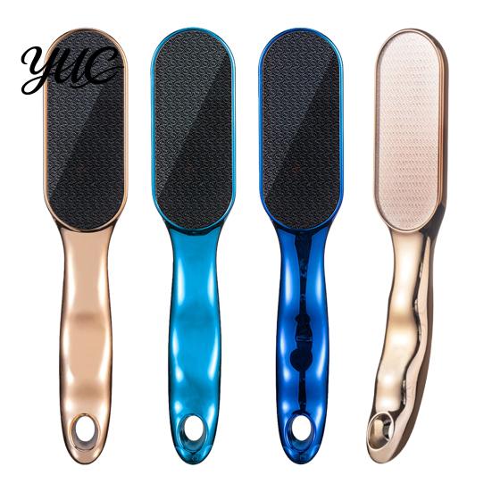 Nanometer Foot File with Ergonomic Handle, Callus Remover Rasp, Heels Rough Skin Hard Cracked Scrubber, Care Pedicure Tool Feet Smoothing