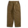 Geonjiulleunseu Cotton Wide Chino Pants - Olive