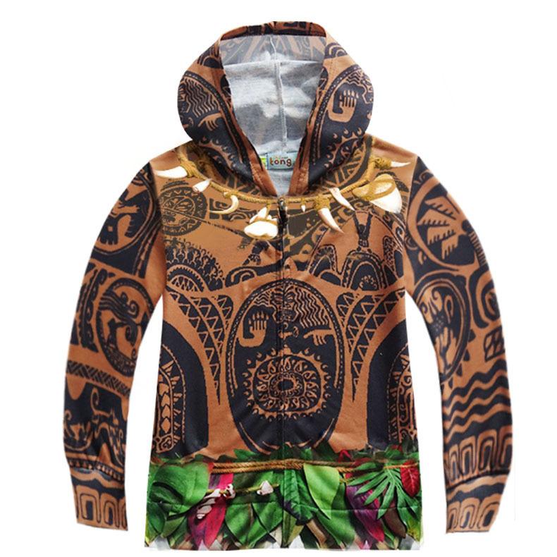 Nuovo Film Oceania 2 Vestito da Bambina Costume per Festa di Halloween Abito Elegante da Principessa Bambini Outfit Vaiana Vestito