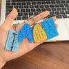 Creative Swimming Ring Pendant Hanging Bag Charms Accessories Cute Boys Pendant Keyring  Gifts