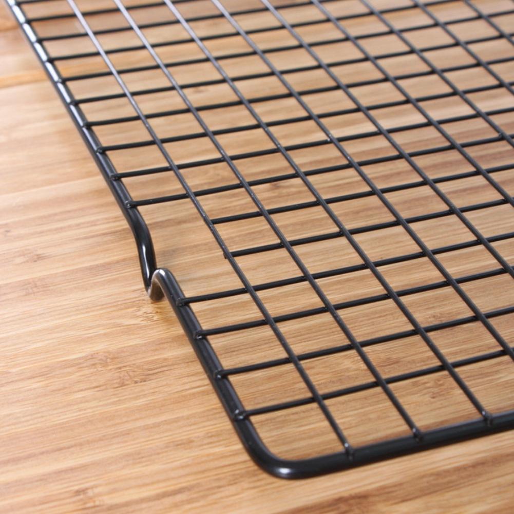 Nonstick Rectangle DIY Cake Baking Cooling Tray Net Bread Holder Baking Tool
