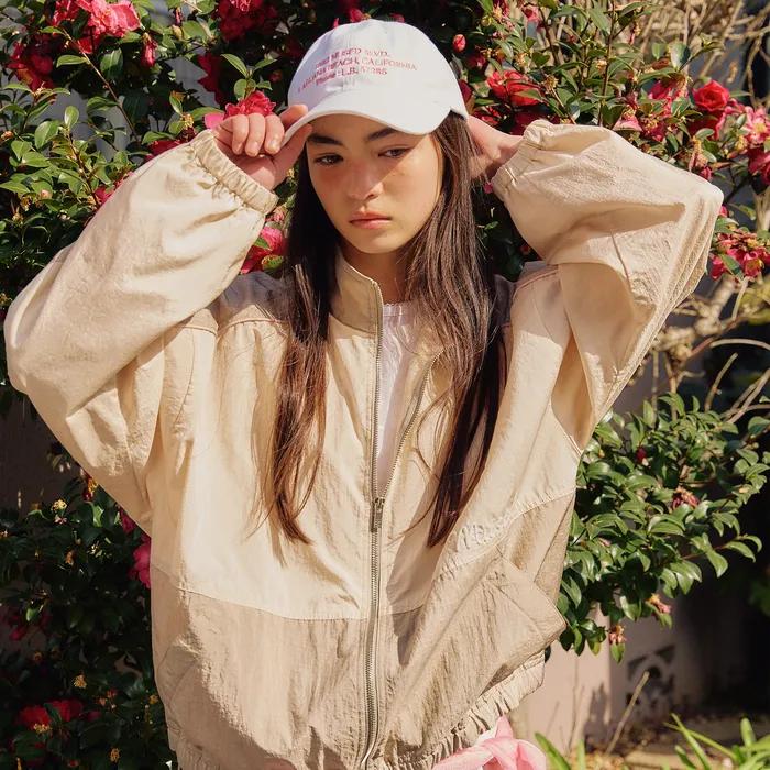 Mused L.B Emb Ball Cap - White