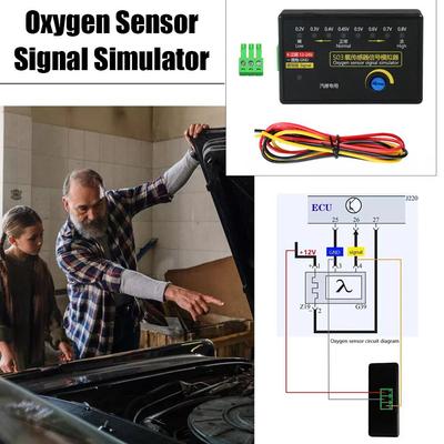S03 Type Auto Oxygen Testing Sensor Signal Simulator 0.2V Adjustable For Auto Signal Special - Q8Z9
