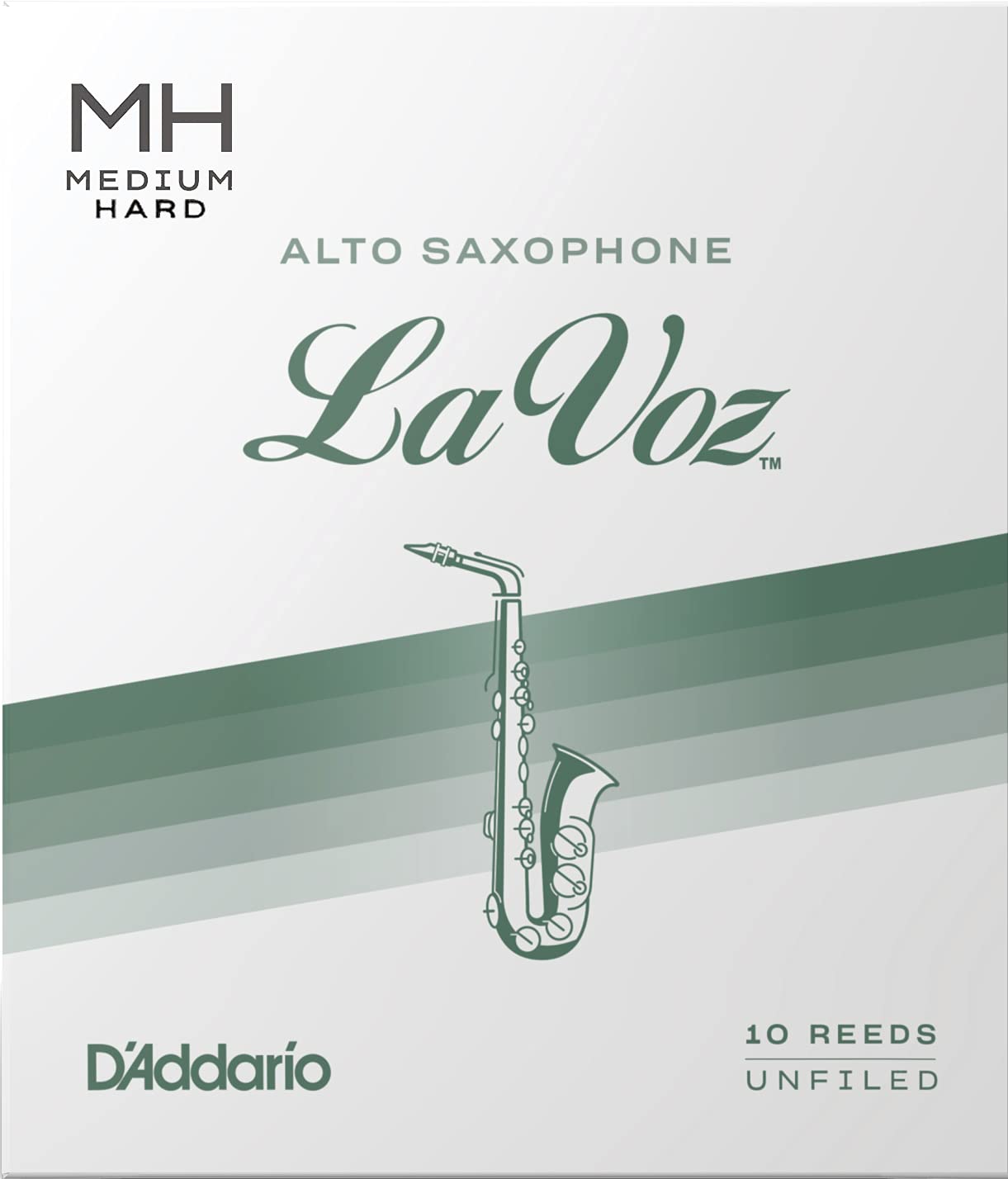 

La Vose Alto Saxophone Reed Medium Hard RJC10MH (10 pieces)