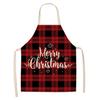Linen Merry Christmas Apron Christmas Decorations for Home Kitchen Accessories 2025 Christmas Natal Navidad 2025 New Year Gifts