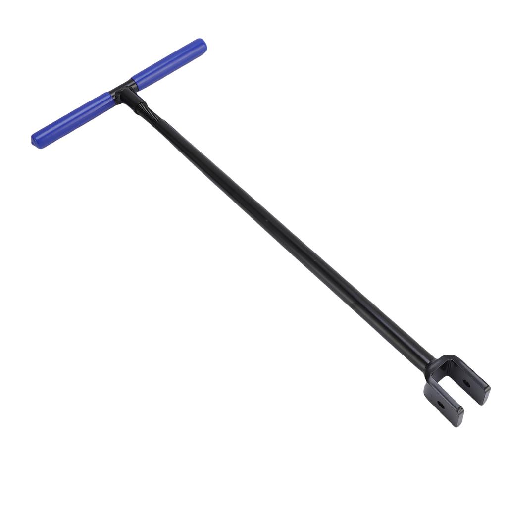 Water Meter Key 17 Inch Blue T Handle Multifunctional CrV Steel Water Shut Off Tool Wrench