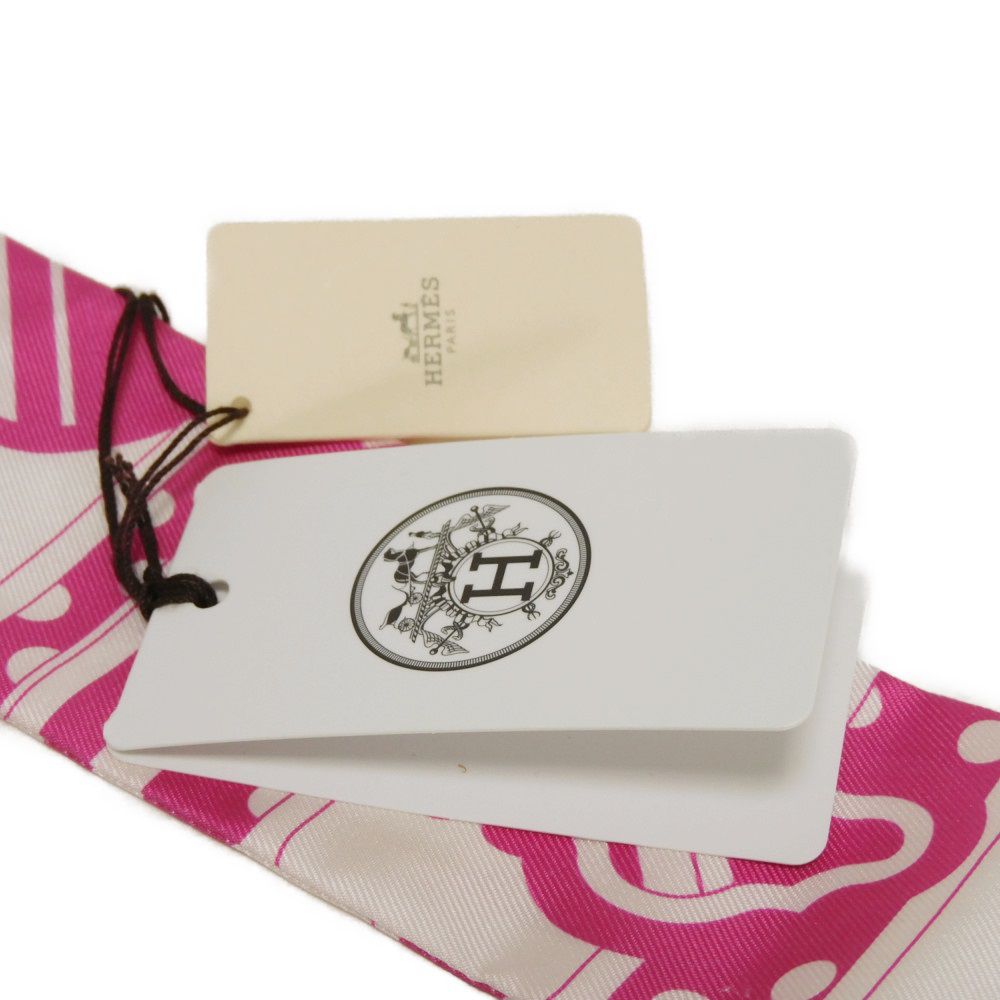 Used 9212 Twilly 7955 Faubourg Rainbow Pink and White Two-Tone Watch, Unused Faubourg Rainbow 13815 Rose Vif Women's