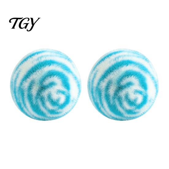 Scrubbing Sponge for Kitchen Non-Scratch Cleaning Scrubber Ball, Gentle Reusable Stain Removal Sponge, Household Dirt Deep Tool Ceramic