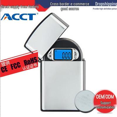 Mini High-Precision 0.01g Jewelry Electronic Scale - Portable Lighter Design