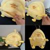 2024 Cute Plush Yellow Cartoon Duck Backpack Street Trendy Shoulder Bag Wholesale