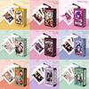 Anime Jujutsu Kaisen Haikyuu Cosplay Board Game Cards Genshin Impact Hardcover Poker Toy Gift