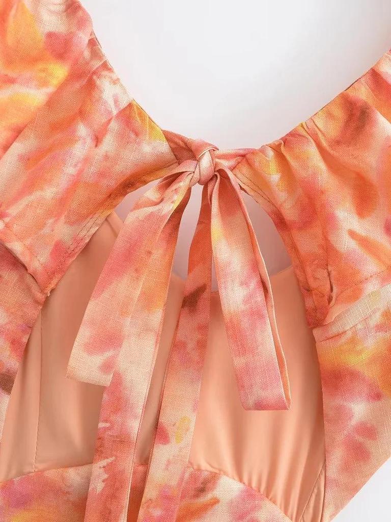 2023 Summer New Layered Midi Dress for Women