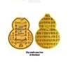 Shuibei Gold 999 Wealth & Treasure Phone Sticker – Creative Gold Foil Gift for Drivers