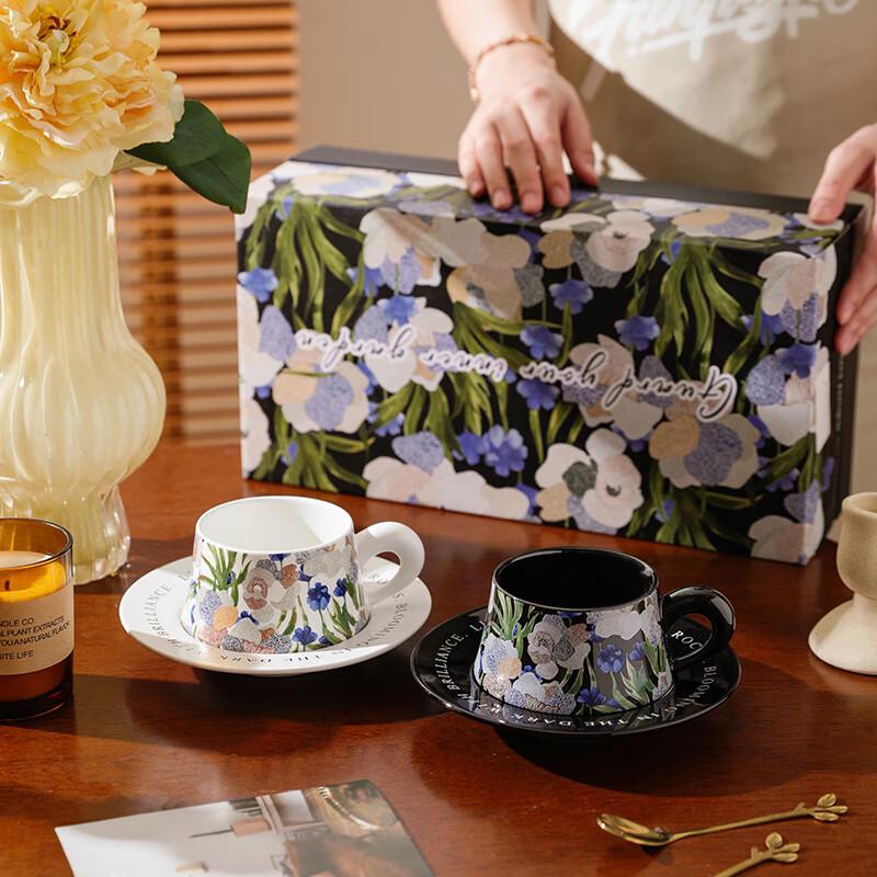 

Керамическая кофейная чашка и блюдце Sheli, подарочный набор