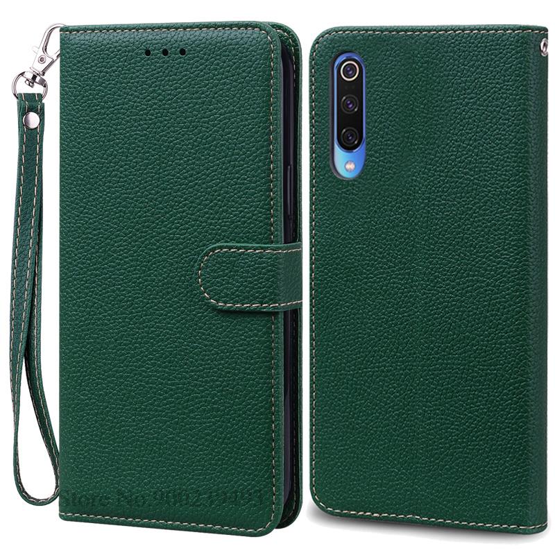 Mi 9 Lite Case Leather Flip Cover for Xiaomi Mi 9 Case Mi 9 Lite / Mi 9 SE Phone Case For Xiaomi Mi9 Se Mi 9se 9lite Cover Funda