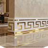 Thick Self-Adhesive PVC Baseboard - Waterproof Wall Skirting Decor, Imitation Tile Kickboard Strip, Easy Peel & Stick