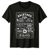 Backyard Rules Grill Burgers Cold Backyard Activities Lifestyle TShirt Unisex Unisex
