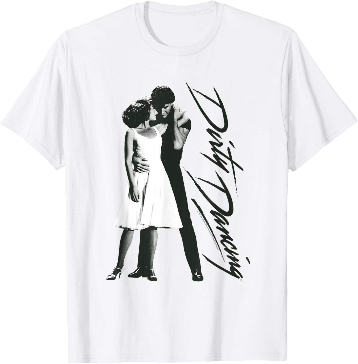 Black and White Photo and Logo Vintage Movie T-Shirt S разноцветный