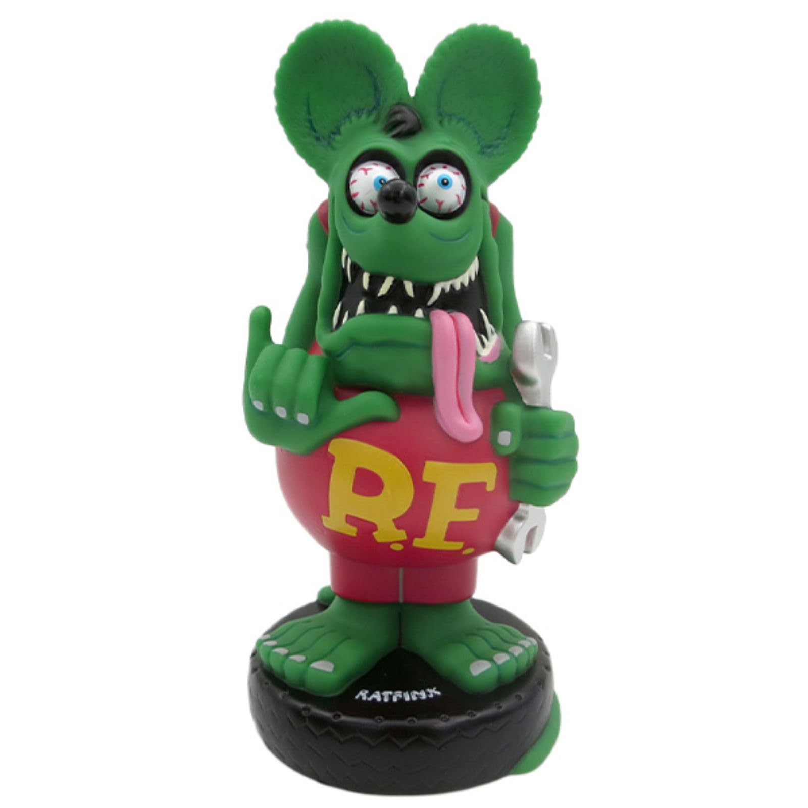 

Funko Rat Fink Bobbing Head, Garage Green, 17cm Tall [Parallel Import]