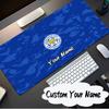 Custom Name Mouse pad Leicester Football Club Crest Mouse pad, Gaming Mouse Pad, keyboard pad, Desk Decor for computer notebook Fan Birthday Gift