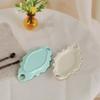Mini Dessert Plate Set 3Pcs Dollhouse Elliptical Double Ear Design Realistic Simulation Tableware for Kids Pretend Play
